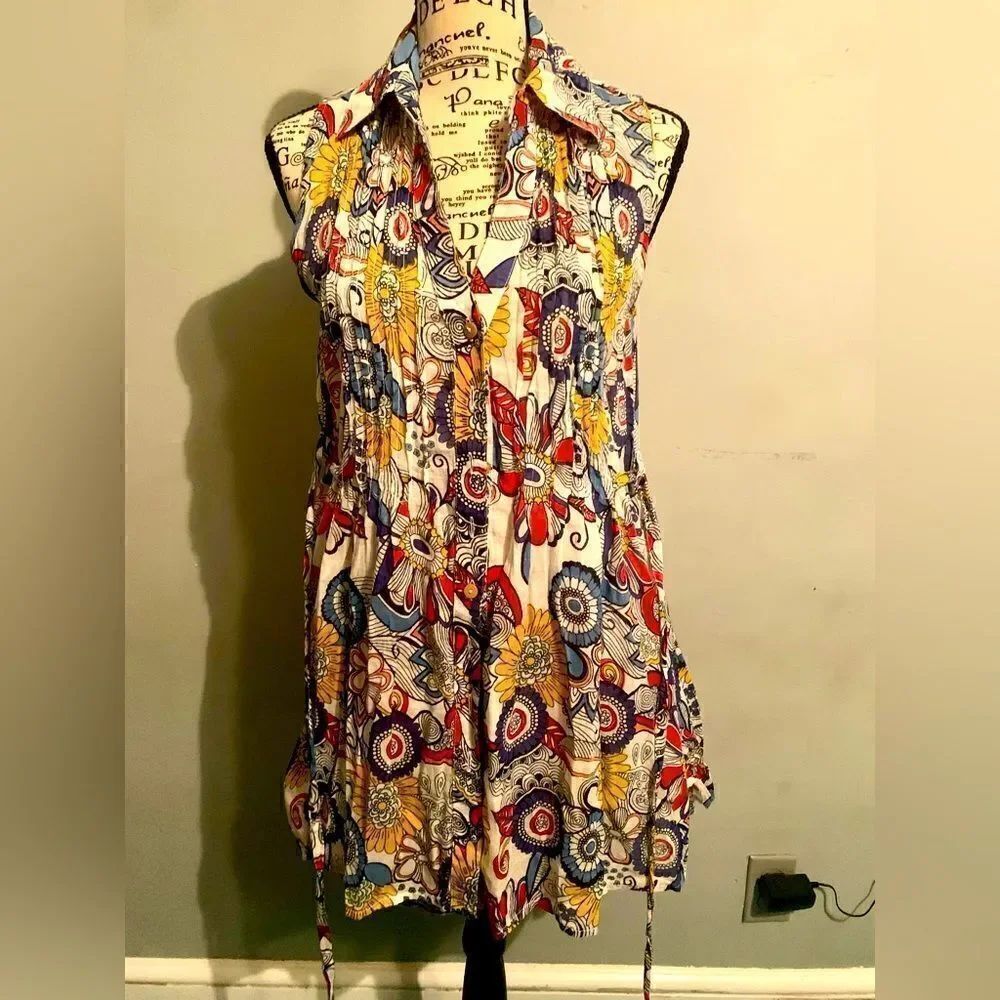 1970s look shirt dress